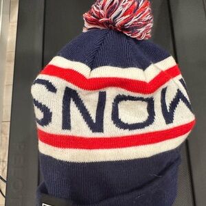 Mons Royale Knit Beanie with Pom